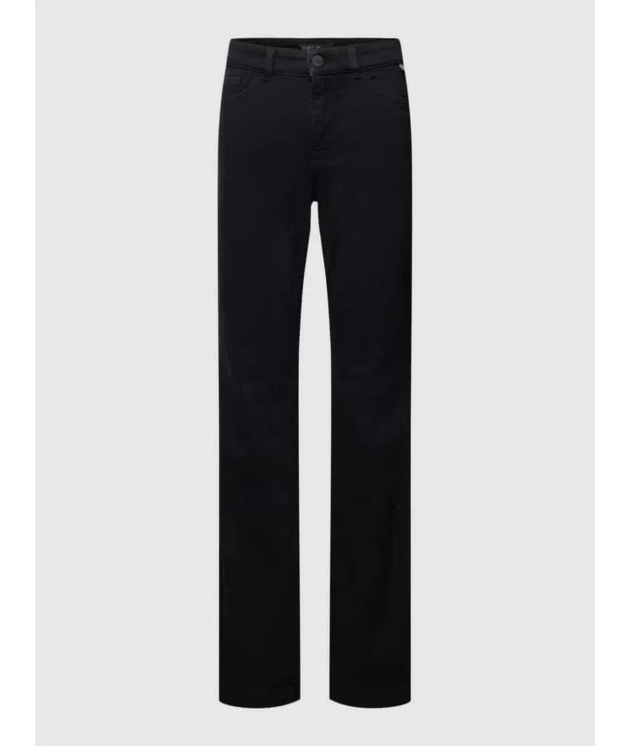 obrazek 1 Jeansy o kroju regular fit z rozkloszowanymi nogawkami