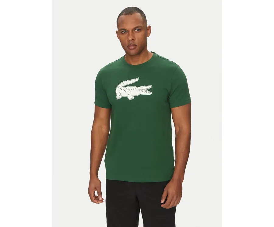 obrazek 1 Lacoste T-Shirt TH2042 Zielony Regular Fit