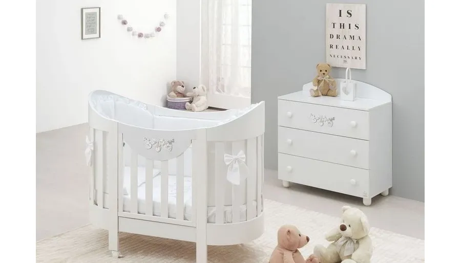 obrazek 1 Gustowne łóżeczko niemowlęce - Italbaby