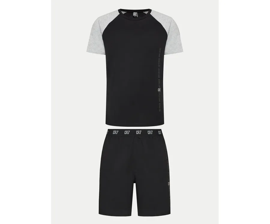 obrazek 1 Cristiano Ronaldo CR7 Piżama 8730-41-924 Czarny Regular Fit