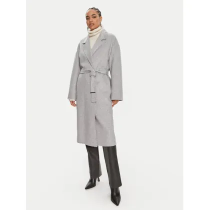 Zdjęcie Calvin Klein Płaszcz wełniany K20K207089 Szary Oversize