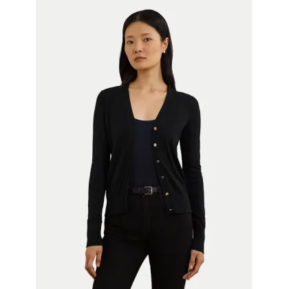 Zdjęcie LAUREN RALPH LAUREN Kardigan 200808207001 Czarny Slim Fit