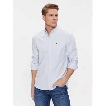 Zdjęcie Tommy Jeans Koszula Oxford DM0DM18335 Błękitny Regular Fit