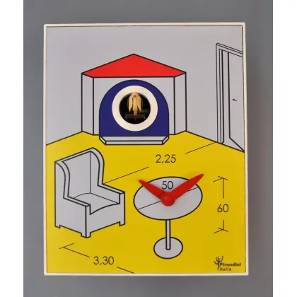 Picture Wall or countertop cuckoo clock - architectural inspiration