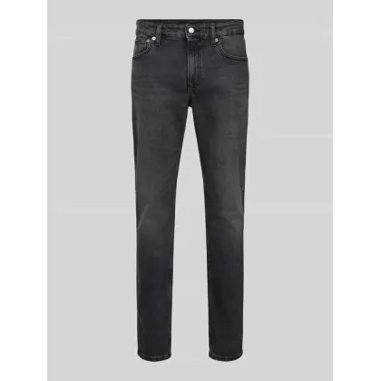 Zdjęcie Jeansy o kroju slim tapered fit z 5 kieszeniami