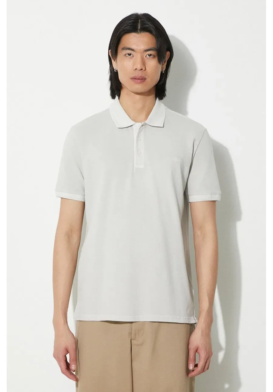 obrazek 1 Woolrich polo Mackinack Polo męski kolor szary gładki CFWOPO0065MRUT1483