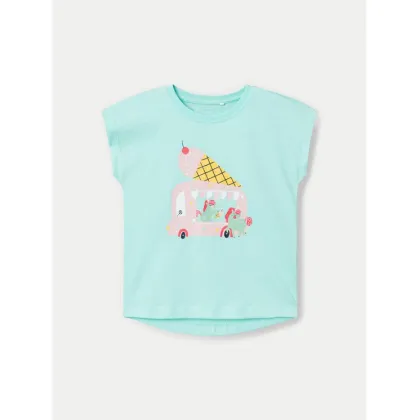 Zdjęcie NAME IT T-Shirt Vigea 13228175 Niebieski Regular Fit