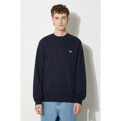 Zdjęcie Lacoste bluza męska kolor granatowy gładka SH9608-132