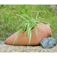 Picture Original flower pot made of clay - Fornace Masini