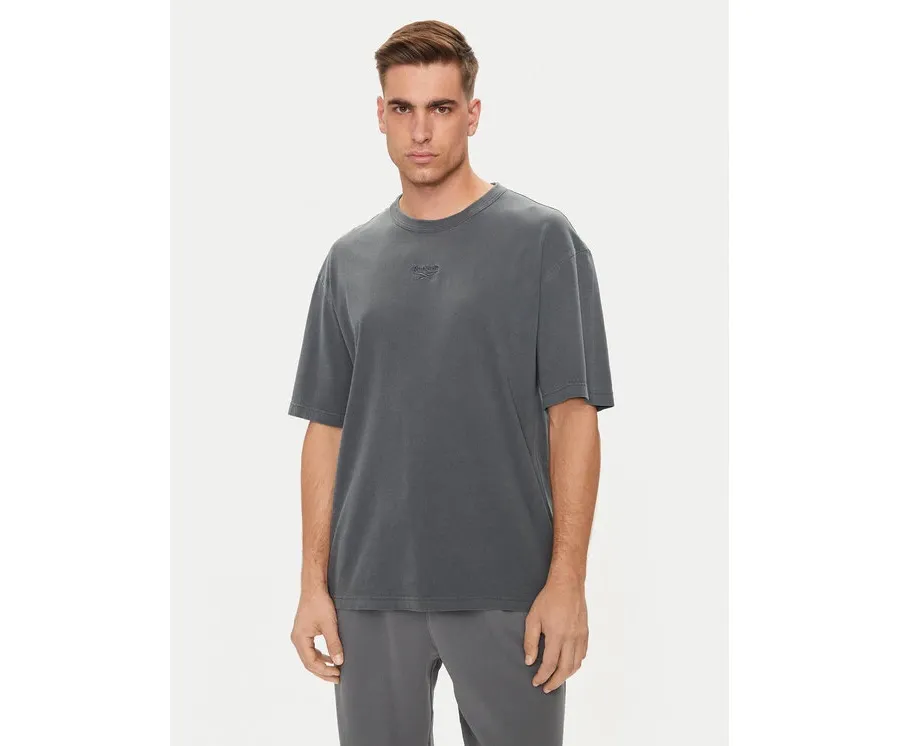 obrazek 1 Reebok T-Shirt Identity Washed 100200155 Szary Relaxed Fit