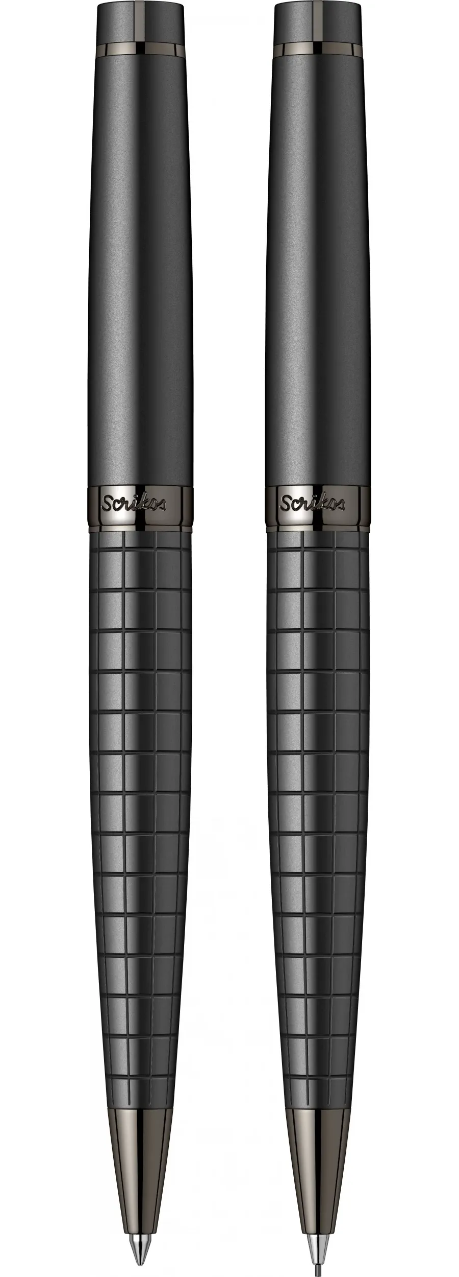 obrazek 3 Zestaw Długopis - Ołówek Mechaniczny 0.7mm Honor 38 Czarny Mat