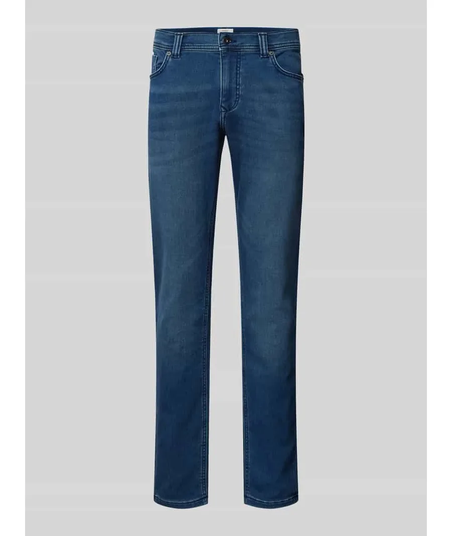 obrazek 1 Jeansy o kroju regular fit z bawełną