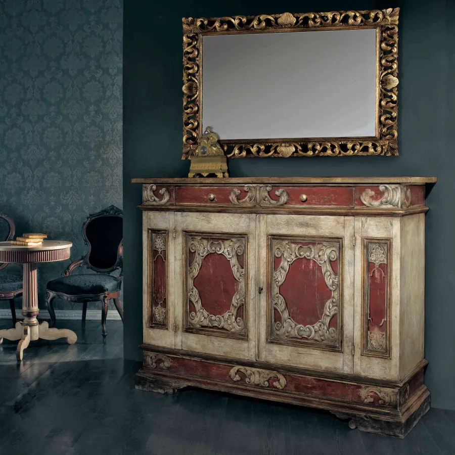 obrazek 1 Ręcznie zdobiony włoski kredens - Interiors Italia