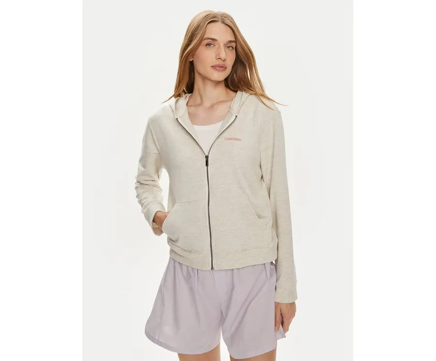 obrazek 1 Calvin Klein Underwear Bluza 000QS6869E Écru Regular Fit