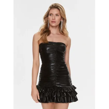 Zdjęcie Kontatto Sukienka koktajlowa MR1041 Czarny Slim Fit