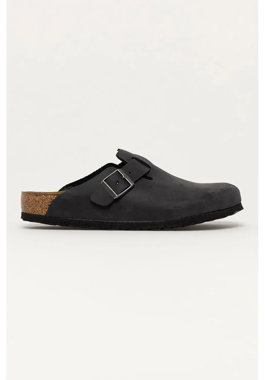 obrazek 1 Birkenstock Boston SFB klapki kolor czarny 59461