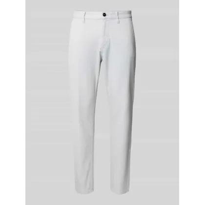 Zdjęcie Chinosy o kroju tapered fit z kieszeniami z tyłu