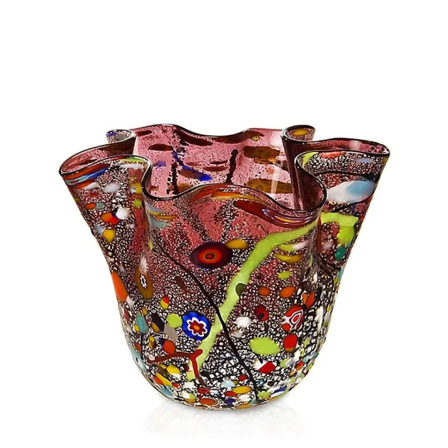 obrazek 1 Nadzwyczajny wazon z weneckiego szkła (19 cm)