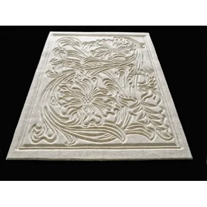 Zdjęcie Ręcznie tkany i rzeźbiony luksusowy dywan z wełny