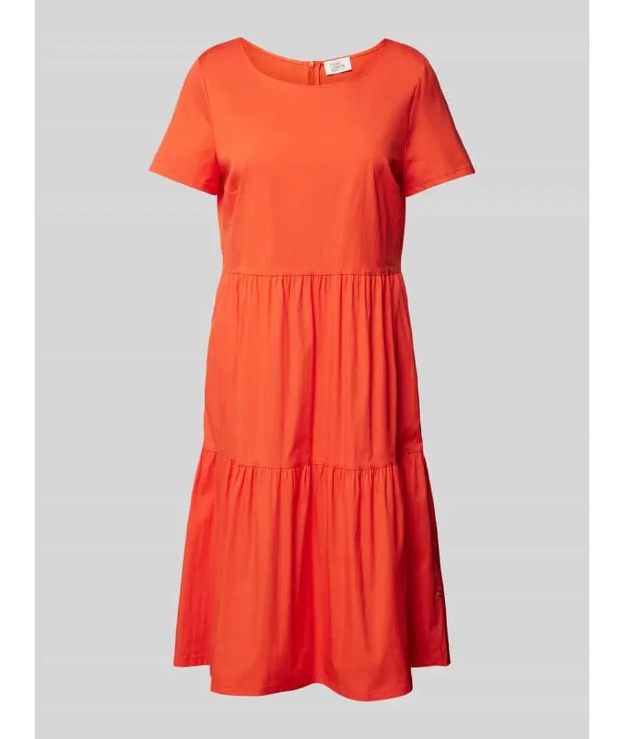 obrazek 1 Sukienka o długości do kolan z okrągłym dekoltem