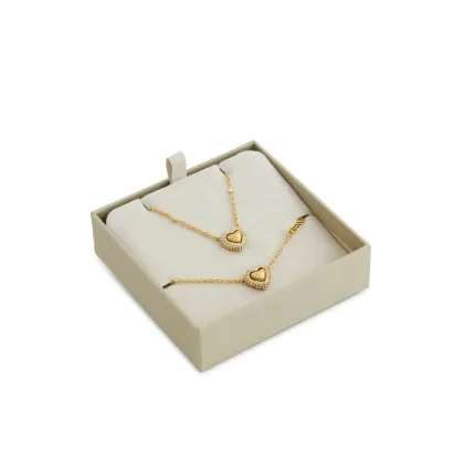 Zdjęcie Guess Zestaw bransoletka i naszyjnik JUBS05 078JW Złoty