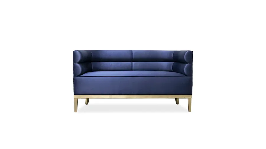 obrazek 1 Piękna stylowa portugalska sofa z dwoma siedzeniami