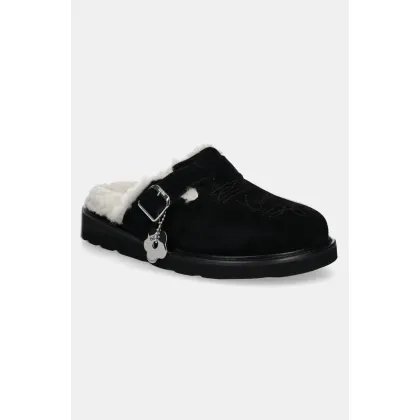 Zdjęcie Kenzo klapki zamszowe Matto Clogs damskie kolor czarny FE62MU051L58.99