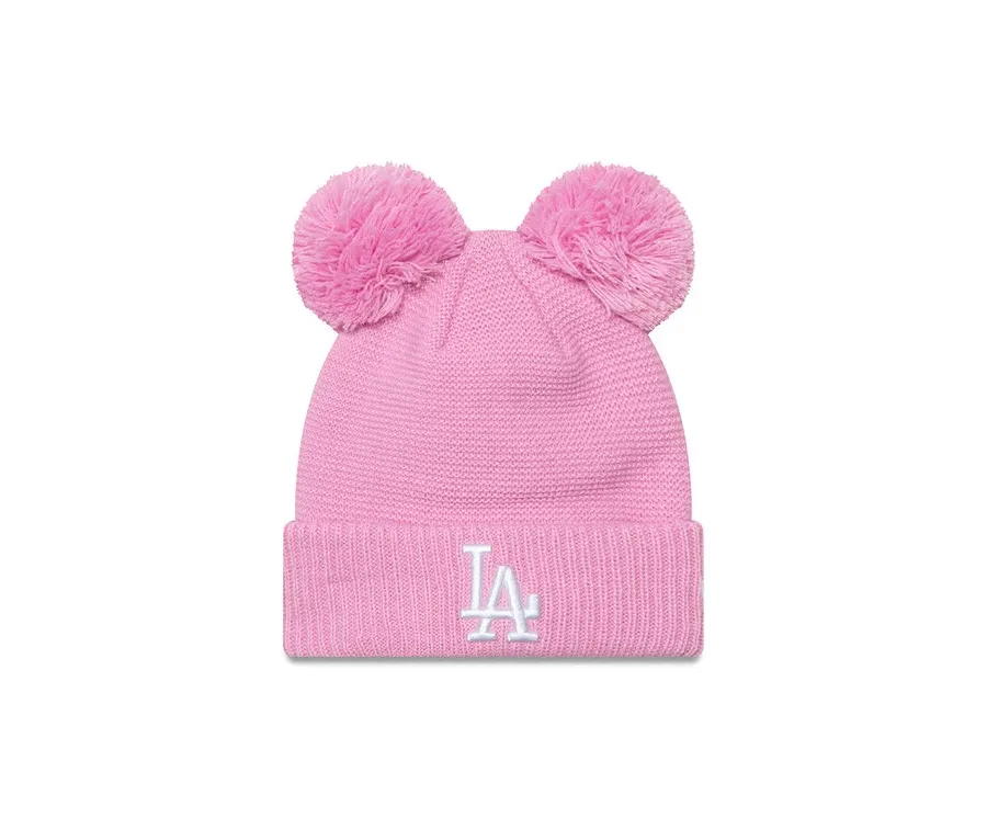 obrazek 1 New Era Czapka Wmns Double Pom 60565279 Różowy