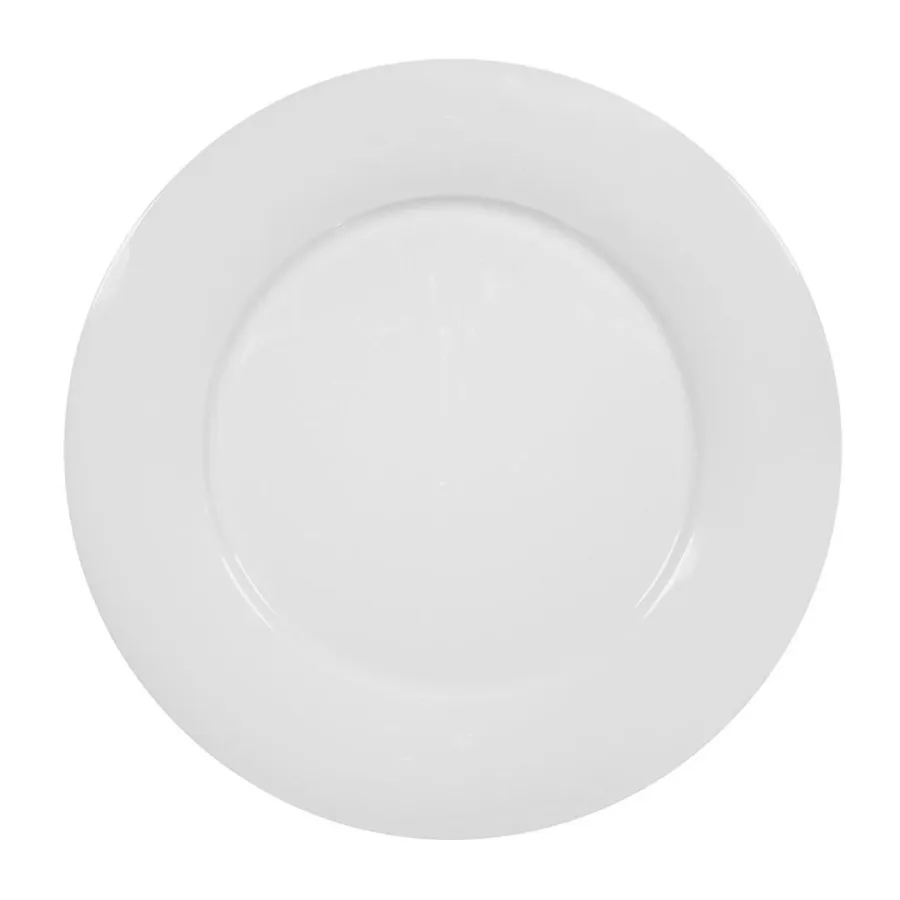 obrazek 1 Nowoczesny biały okrągły półmisek wykonany z porcelany – Tettau