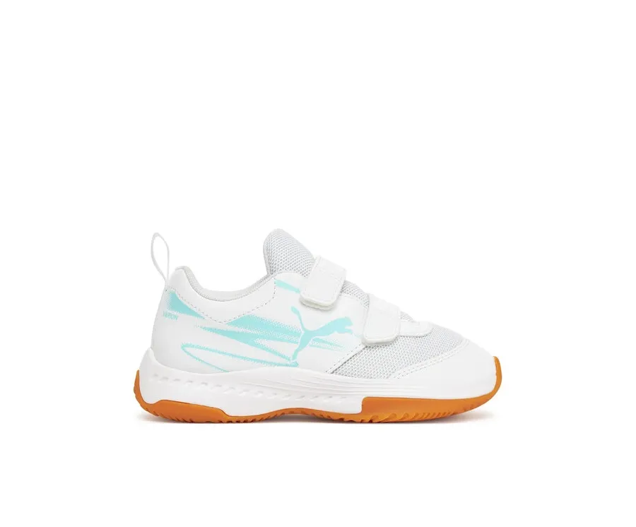 obrazek 1 Puma Buty halowe Varion II V Jr 108106 05 Biały