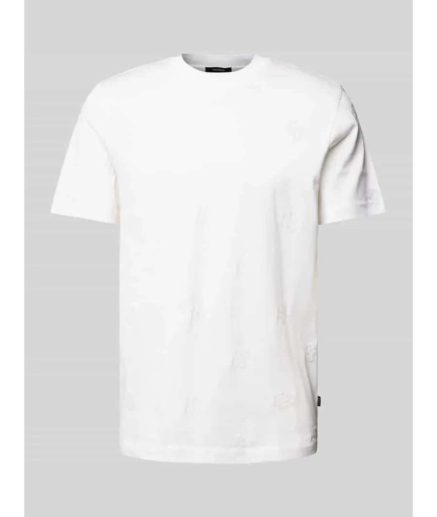 obrazek 1 T-shirt z czystej bawełny model ‘Thompson’