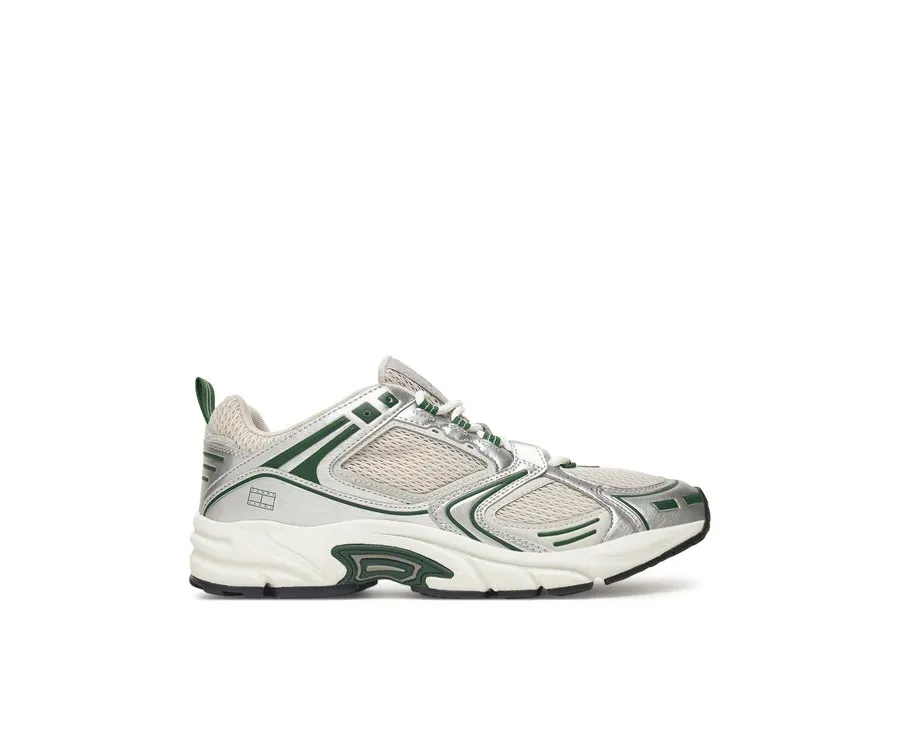 obrazek 1 Tommy Jeans Sneakersy Archive'97 Metallic EM0EM01572 Biały