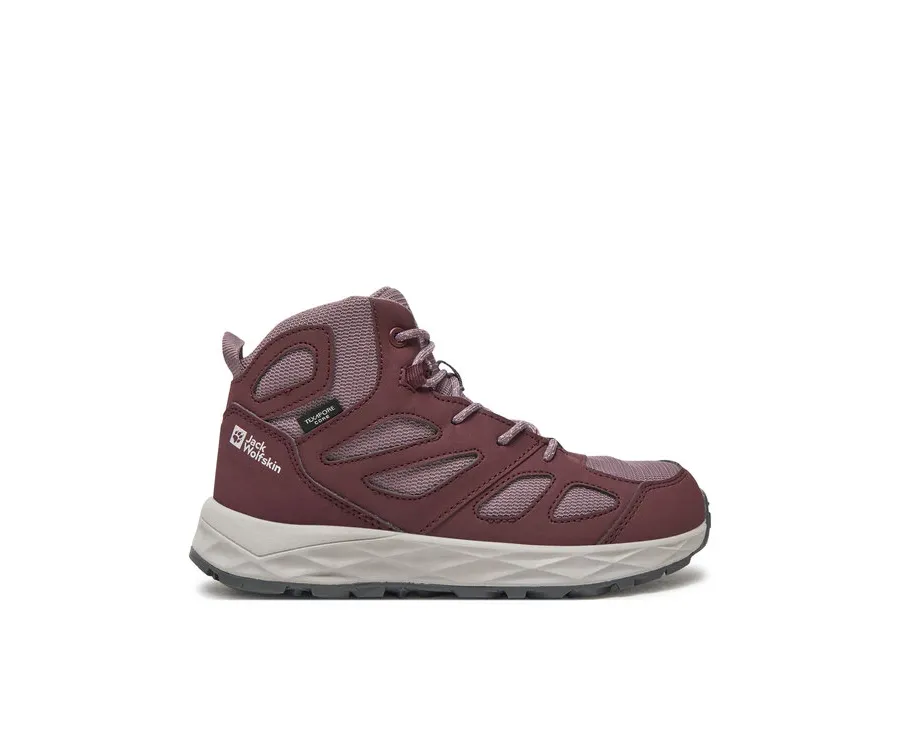 obrazek 1 Jack Wolfskin Trekkingi Woodland 2 Texapore Mid K 4059831 Fioletowy