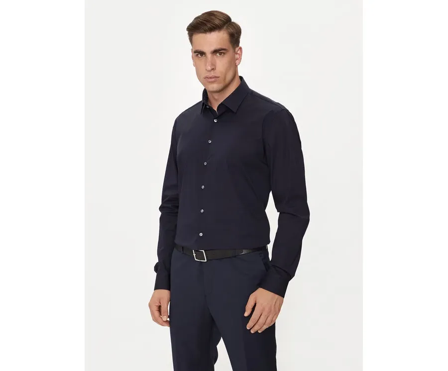 obrazek 1 Calvin Klein Koszula K10K113160 Granatowy Slim Fit