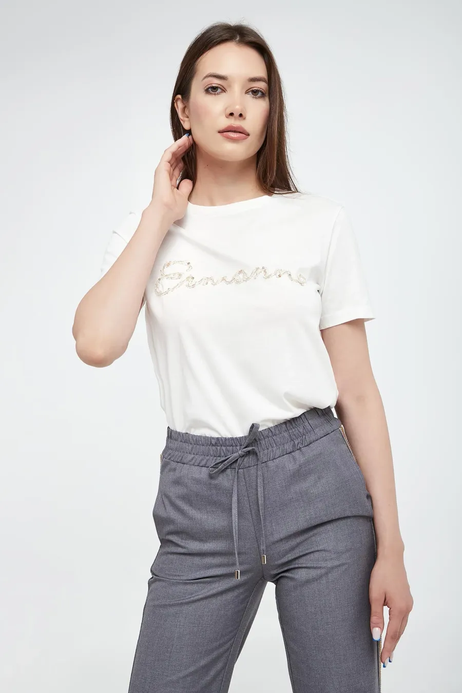 obrazek 1 T-shirt damski ERMANNO FIRENZE Ermanno Firenze