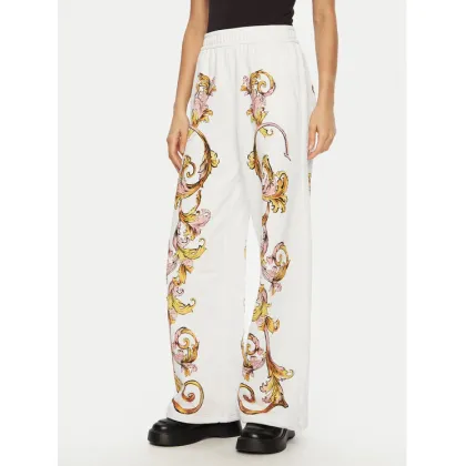 Zdjęcie Versace Jeans Couture Spodnie dresowe 78HAA3P0 Biały Relaxed Fit