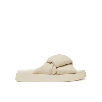 Zdjęcie Inuikii Klapki Oversized Linken Knot-147 1028 Écru