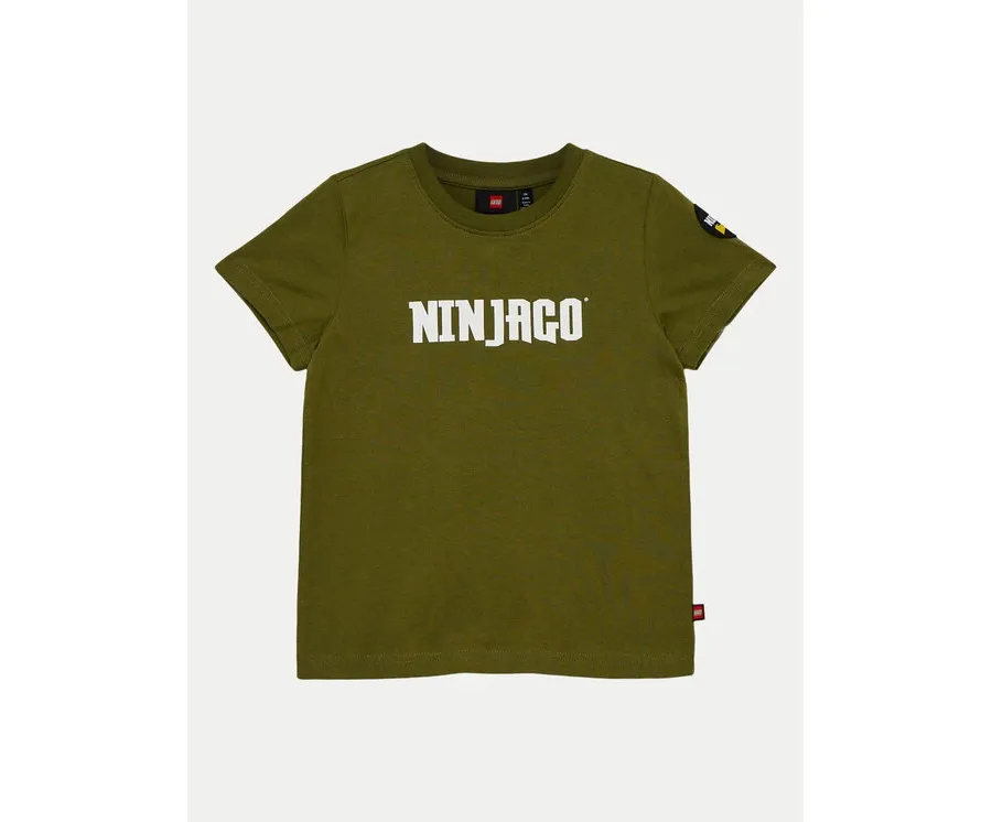obrazek 1 LEGO T-Shirt Ninjago 12011276 Zielony Regular Fit