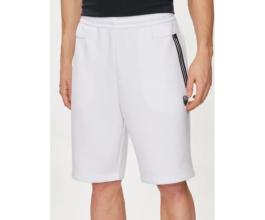 obrazek 1 EA7 Emporio Armani Szorty sportowe 8NPS08 PJ4EZ 1100 Biały Regular Fit