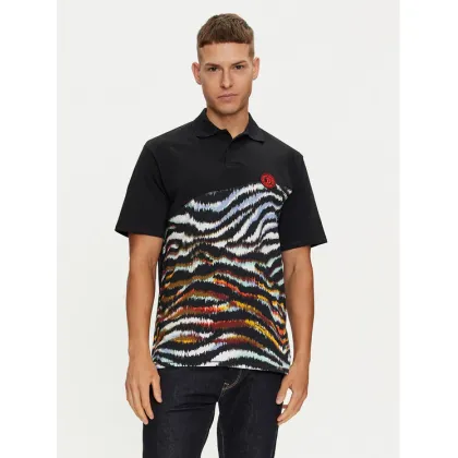 Zdjęcie Just Cavalli Polo 76OAG6R1 Czarny Regular Fit