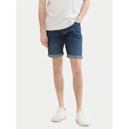Zdjęcie Tom Tailor Szorty jeansowe 1040194 Granatowy Regular Fit