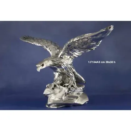 Zdjęcie Stylowa statuetka orła na skale idealna do dekoracji biura - ArtBe