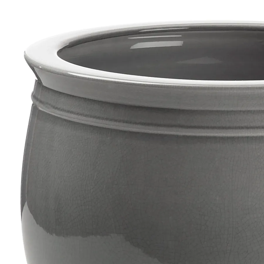 obrazek 3 Piękna ceramiczna doniczka H.25xL.25xD.Int.20 cm