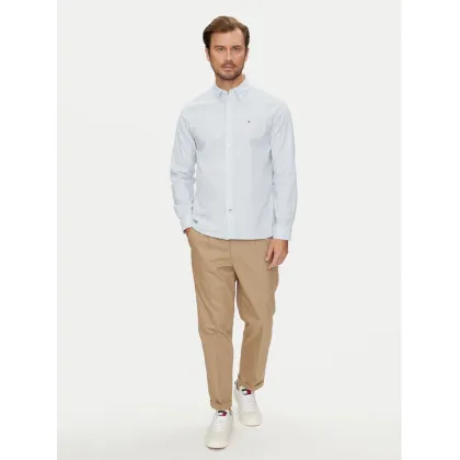 Zdjęcie Tommy Hilfiger Koszula Oxford MW0MW25037 Błękitny Regular Fit