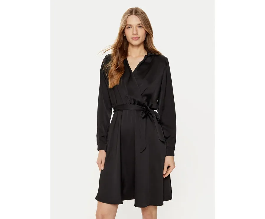 obrazek 1 Rinascimento Sukienka koszulowa CFC0121838003 Czarny Regular Fit