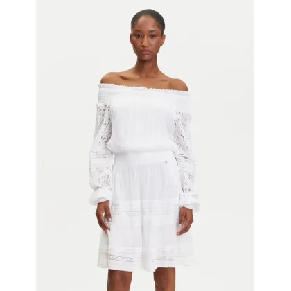 Zdjęcie Guess Sukienka codzienna W5GK24 WE550 Biały Classic Fit