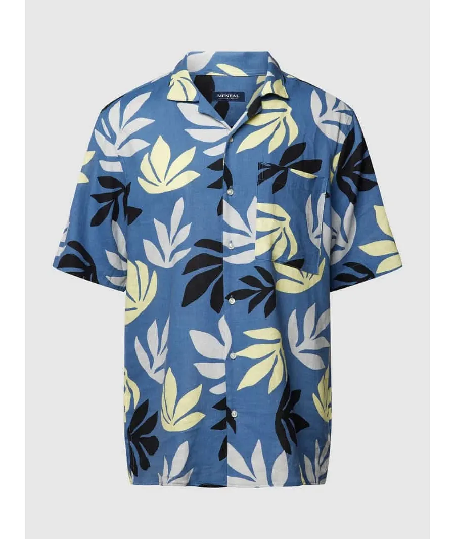 obrazek 1 Koszula casualowa z kołnierzem z połami