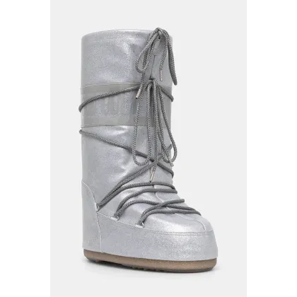 Zdjęcie Moon Boot śniegowce MB ICON GLITTER kolor srebrny 80D1402850 H001