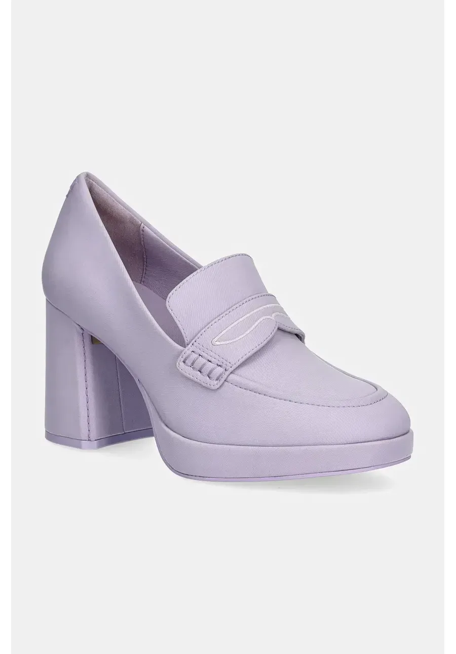 obrazek 1 Clarks Originals czółenka CUR Loafer 2 kolor fioletowy na słupku 26180953