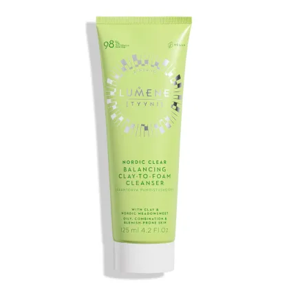Zdjęcie Lumene Nordic Clear - Normalizująca kremowa pianka do mycia twarzy 125ml 125 ml